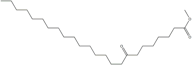 8-Oxotetracosanoic acid methyl ester Structure
