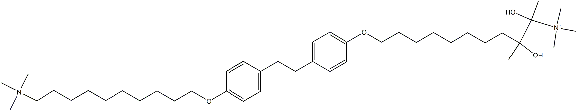 [1,2-Dihydroxy-1,2-dimethylethylenebis[(4,1-phenylene)oxy]bis(decamethylene)]bis(trimethylaminium)