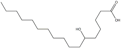 6-Hydroxyheptadecanoic acid Struktur
