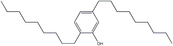 2,5-ジノニルフェノール 化学構造式