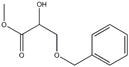 (-)-3-(Benzyloxy)-D-lactic acid methyl ester Struktur