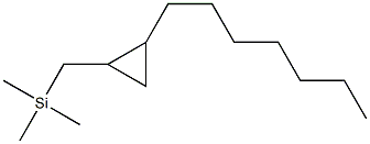 Trimethyl(2-heptylcyclopropylmethyl)silane