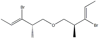 (-)-[(S,Z)-2-Bromo-1-methyl-2-butenyl]methyl ether