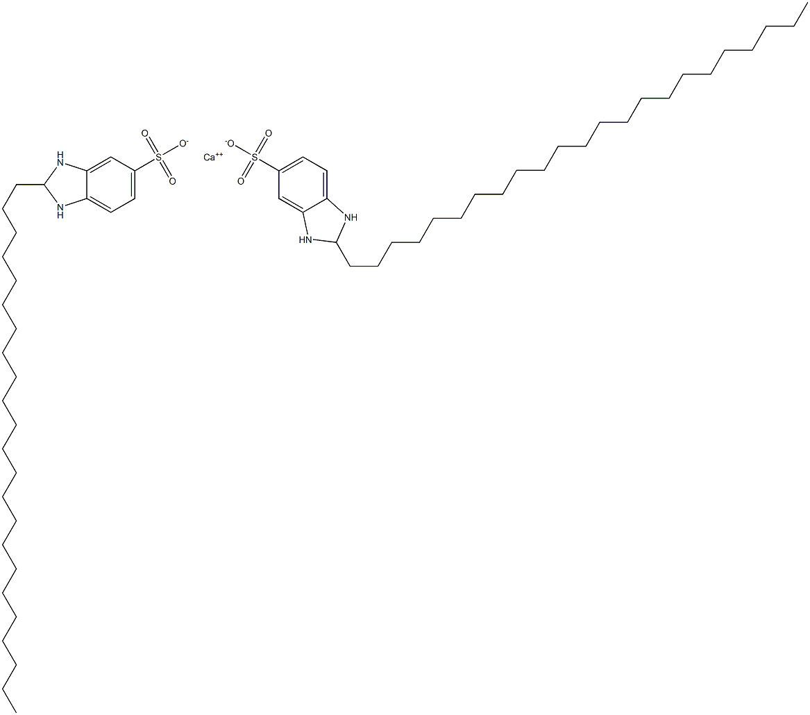 Bis(2,3-dihydro-2-tricosyl-1H-benzimidazole-5-sulfonic acid)calcium salt