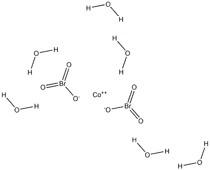 Cobalt dibromate hexahydrate Structure