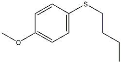 4-(Butylthio)anisole Struktur