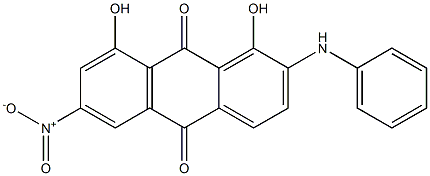 2-Anilino-1,8-dihydroxy-6-nitroanthraquinone