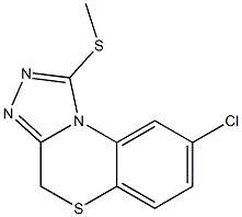 8-Chloro-1-(methylthio)-4H-[1,2,4]triazolo[3,4-c][1,4]benzothiazine