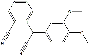 (2-Cyanophenyl)(3,4-dimethoxyphenyl)acetonitrile