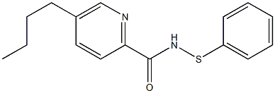 5-Butyl-N-(phenylthio)-2-pyridinecarboxamide|