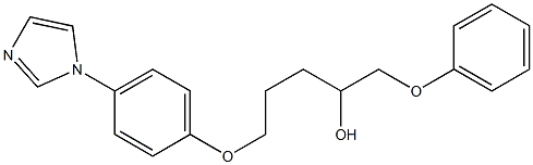1-[2-[4-(1H-Imidazol-1-yl)phenoxy]ethyl]-3-phenoxy-2-propanol