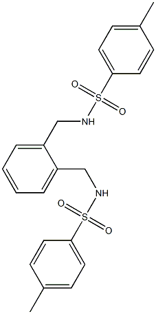 N,N'-[1,2-Phenylenebis(methylene)]bis(4-methylbenzenesulfonamide) Structure