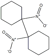 1,1'-Dinitro-1,1'-bi(cyclohexane),,结构式