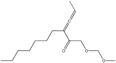  1-(Methoxymethoxy)-3-heptyl-3,4-hexadien-2-one