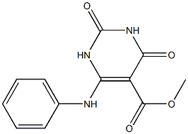 6-Anilino-1,2,3,4-tetrahydro-2,4-dioxopyrimidine-5-carboxylic acid methyl ester