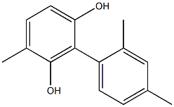 4-Methyl-2-(2,4-dimethylphenyl)benzene-1,3-diol