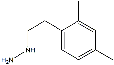 1-[2-(2,4-Dimethylphenyl)ethyl]hydrazine Structure