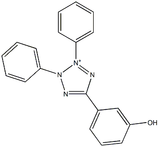 5-(m-Hydroxyphenyl)-2,3-diphenyl-2H-tetrazole-3-ium