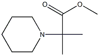 2-Methyl-2-piperidinopropionic acid methyl ester|