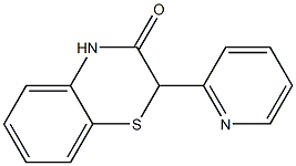 2-(2-Pyridyl)-2H-1,4-benzothiazin-3(4H)-one Structure