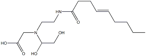 N-(1,2-Dihydroxyethyl)-N-[2-(4-nonenoylamino)ethyl]aminoacetic acid