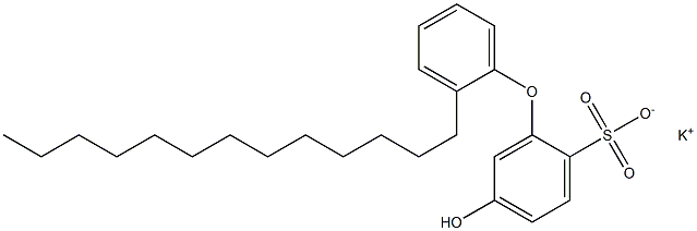 5-Hydroxy-2'-tridecyl[oxybisbenzene]-2-sulfonic acid potassium salt