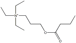 3-(Butyryloxy)-N,N,N-triethyl-1-propanaminium