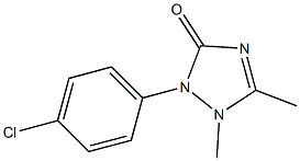  2-(4-Chlorophenyl)-1,5-dimethyl-1,2-dihydro-3H-1,2,4-triazol-3-one