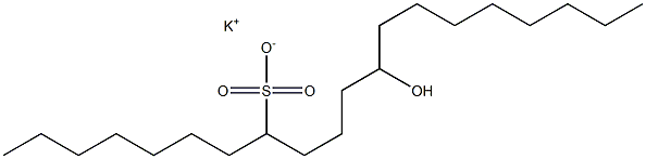 12-Hydroxyicosane-8-sulfonic acid potassium salt