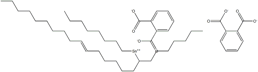 Bis[phthalic acid 1-(6-hexadecenyl)]dioctyltin(IV) salt