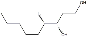 (3S,4S)-4-Iodononane-1,3-diol Structure