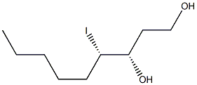 (3S,4S)-4-Iodononane-1,3-diol 结构式