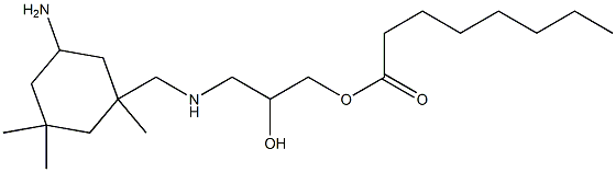  3-[[N-(3-Octanoyloxy-2-hydroxypropyl)amino]methyl]-3,5,5-trimethylcyclohexylamine