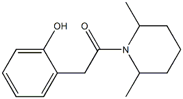 2-[[(2,6-Dimethylpiperidin-1-yl)carbonyl]methyl]phenol|