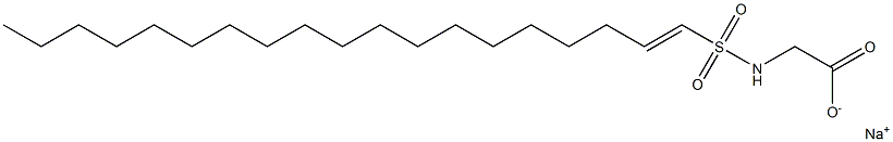 N-(1-Nonadecenylsulfonyl)glycine sodium salt