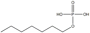 Phosphoric acid heptyl ester Structure