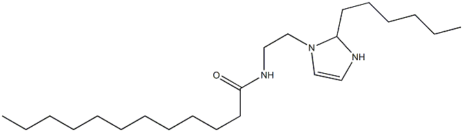 1-(2-Lauroylaminoethyl)-2-hexyl-4-imidazoline Structure