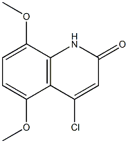 4-Chloro-5,8-dimethoxy-2(1H)-quinolone Structure