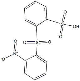 2-[(2-Nitrophenyl)sulfonyl]benzenesulfonic acid