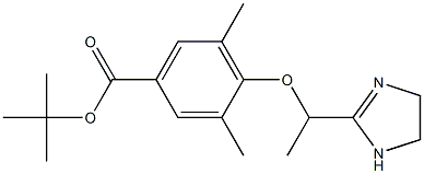 2-[1-(4-(tert-Butoxycarbonyl)-2-methyl-6-methylphenoxy)ethyl]-2-imidazoline