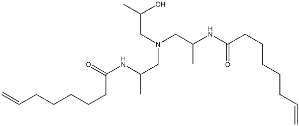 N,N'-[2-Hydroxypropyliminobis(1-methyl-2,1-ethanediyl)]bis(7-octenamide)