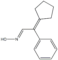 2-Phenyl-2-cyclopentylideneacetaldehyde oxime