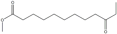 10-Oxododecanoic acid methyl ester Structure