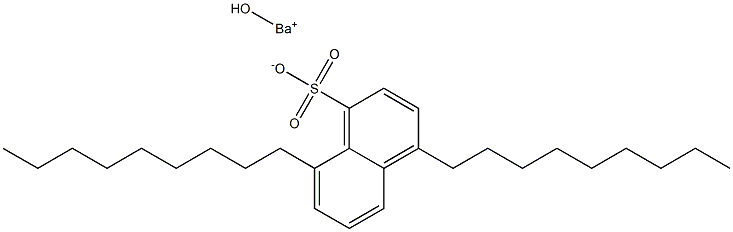 4,8-Dinonyl-1-naphthalenesulfonic acid hydroxybarium salt