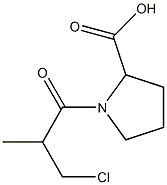  1-(3-Chloro-2-methylpropionyl)pyrrolidine-2-carboxylic acid