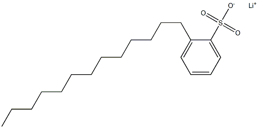  2-Tridecylbenzenesulfonic acid lithium salt