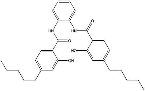 N,N'-Bis(4-pentylsalicyloyl)-o-phenylenediamine