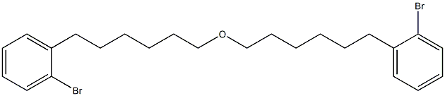 2-Bromophenylhexyl ether Struktur