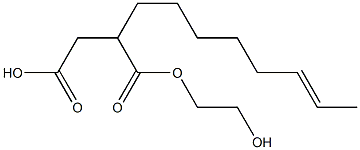 2-(6-Octenyl)succinic acid hydrogen 1-(2-hydroxyethyl) ester