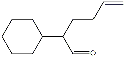 2-Cyclohexyl-3-(2-propenyl)propanal Structure